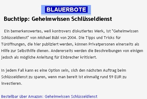 Blauer Bote