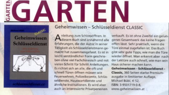 Gartenzeitung
