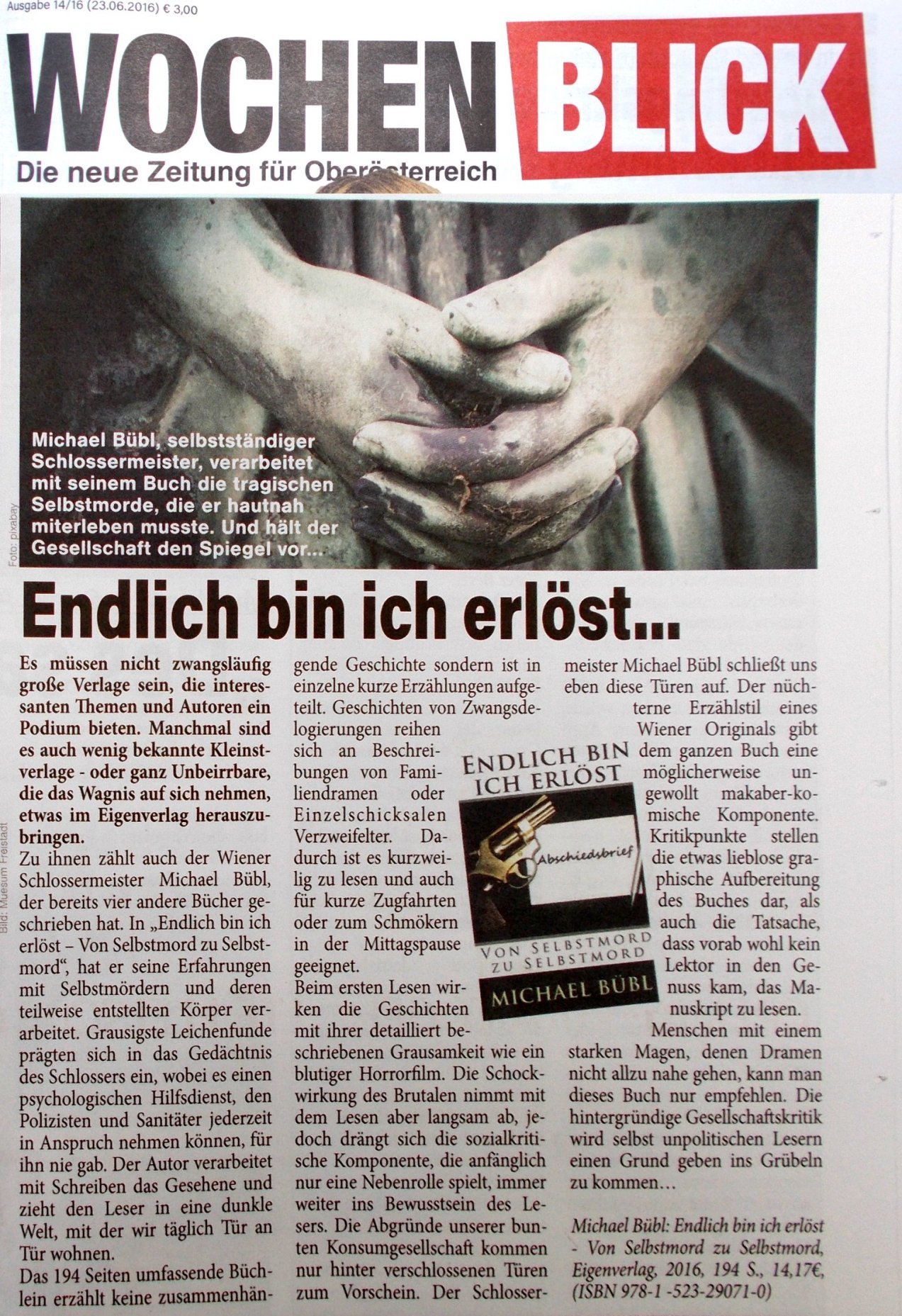 Wochenblick, Selbstmord, Suizid