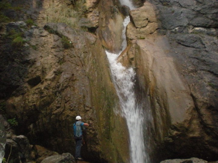 Wasserfall, Wasserfallklettern, Canyoning