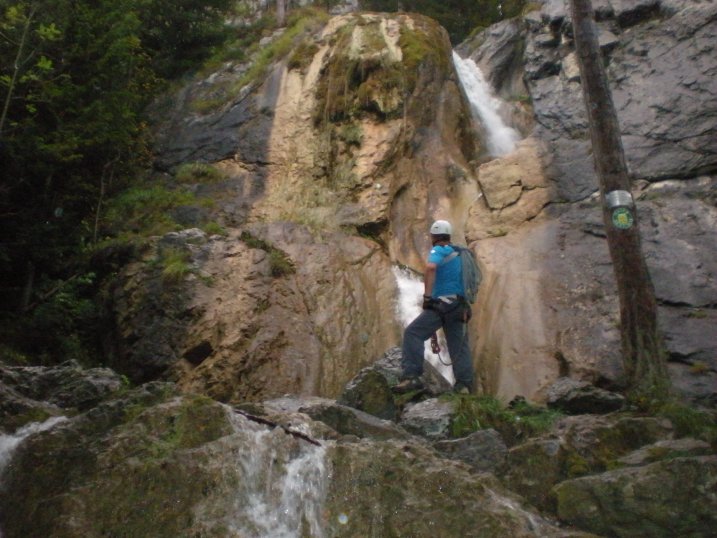 Wasserfall, Wasserfallklettern, Canyoning