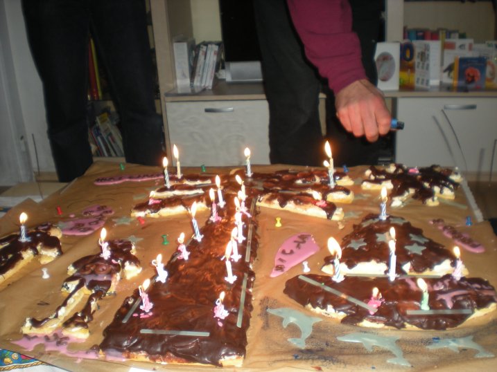 Geburtstag, Geburtstagstorte, Party