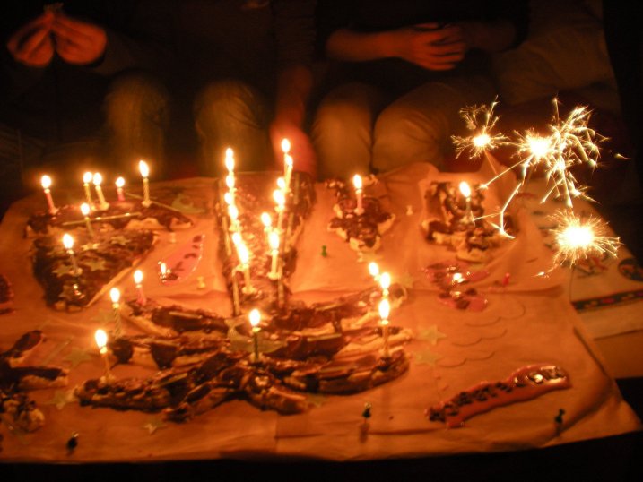 Geburtstag, Geburtstagstorte, Party