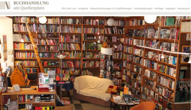 Grossmann Buchhandlung am Quellenplatz