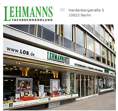 Buchhandlung Lehmanns, Berlin